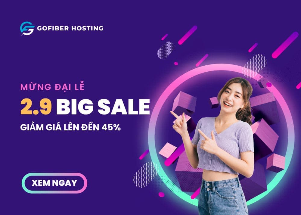Mua VPS tại Gofiber ngay hôm nay - Nhận khuyến mãi liền tay