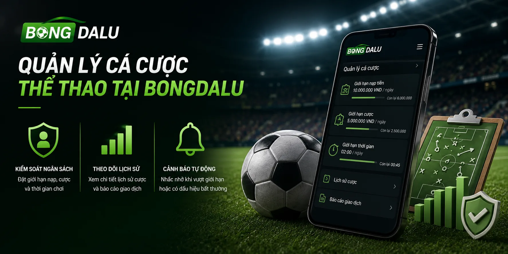 Chơi có trách nhiệm tại Bongdalu